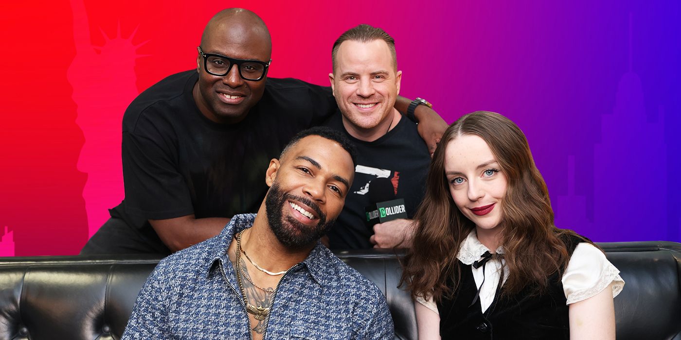 Custom image of the cast and director for Star Trek: Section 31 at NYCC 2024