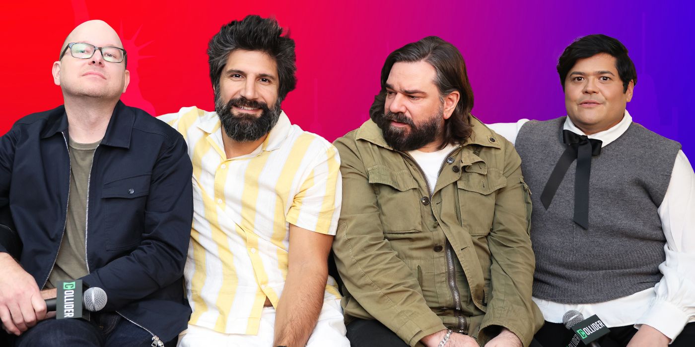 Custom image of the What We Do In the Shadows cast at NYCC 2024