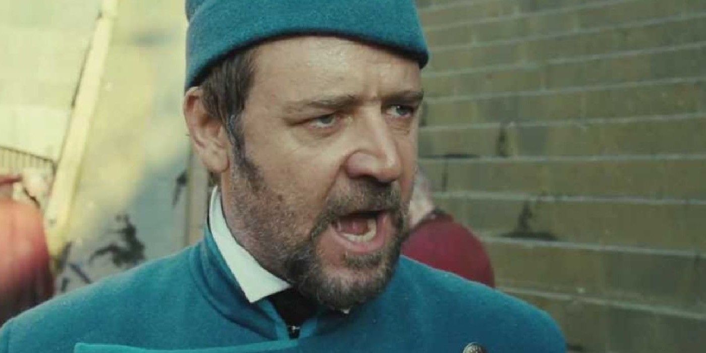 Russell Crowe as Javert singing in Les Miserables (2012)