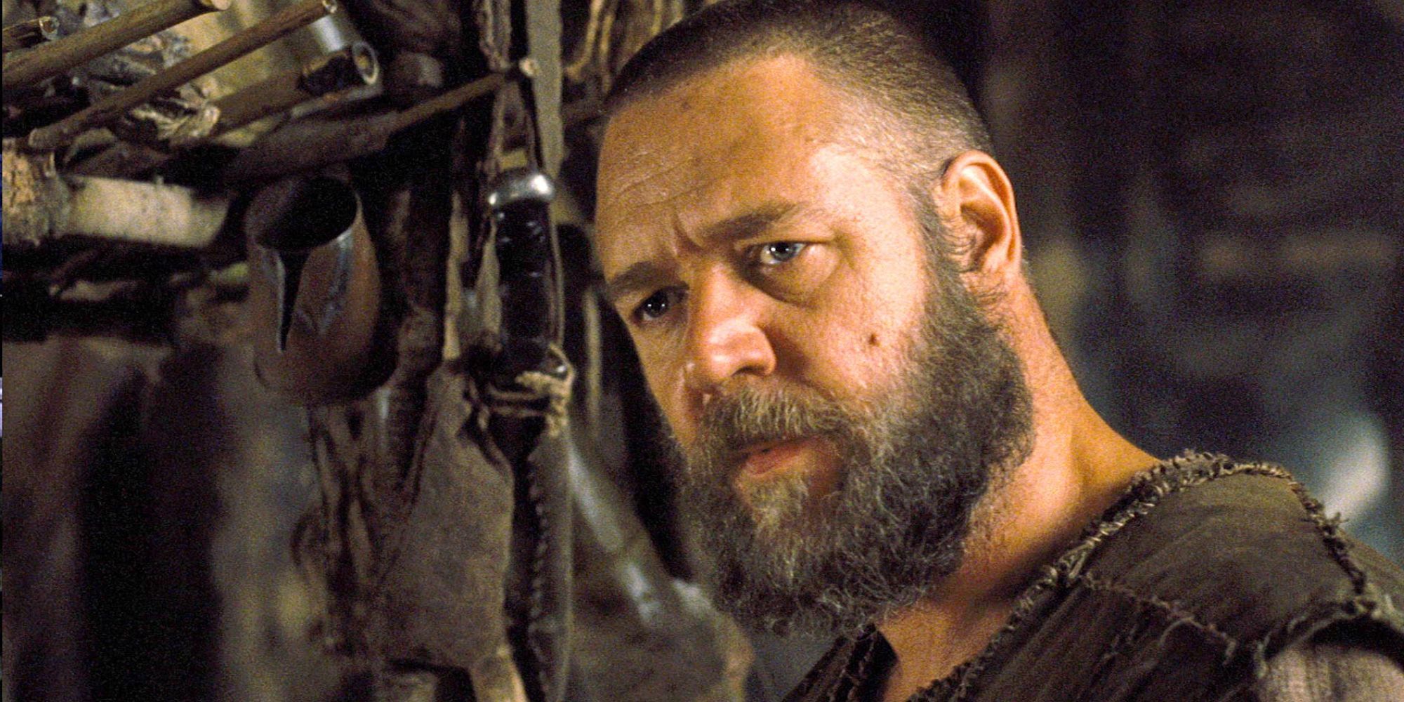 Russell Crowe as Noah in Noah (2014)