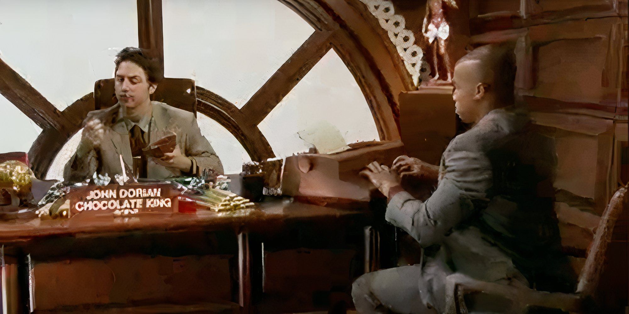 JD and Turk in the Chocolate King fantasy on &lsquo;Scrubs&rsquo;