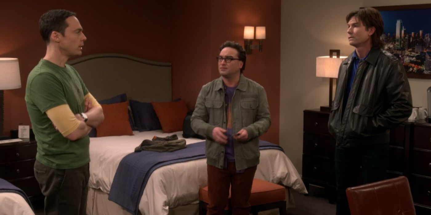 Sheldon, Leonard y Georgie en La teoría del Big Bang