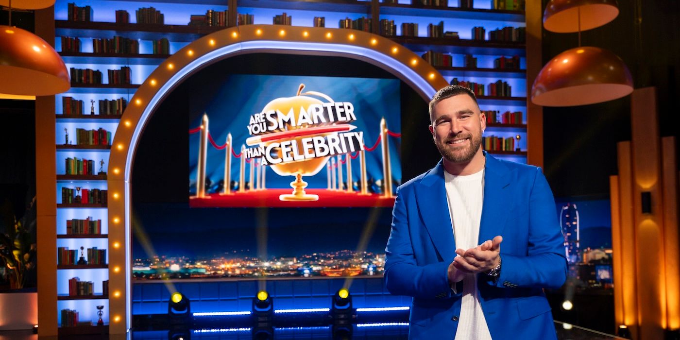 Travis Kelce as host on 'Are You Smarter Than a Celebrity?'