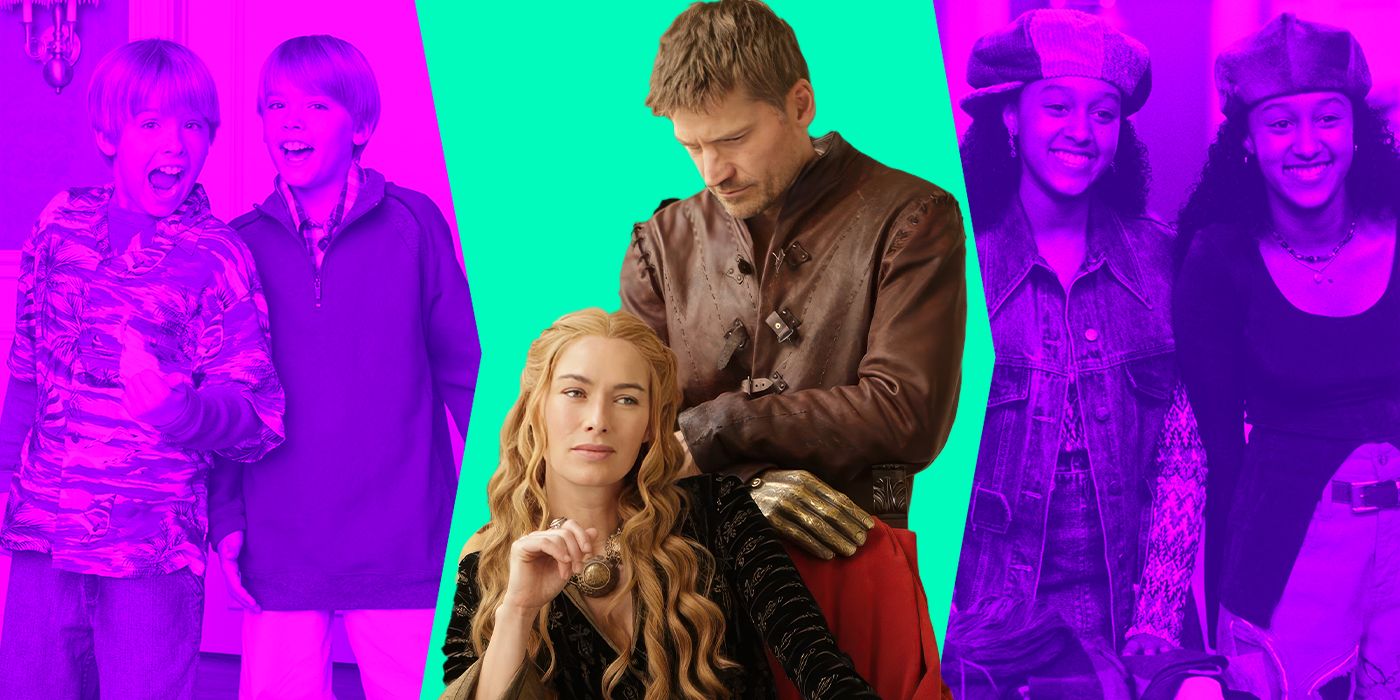 Stills from The Suite Life of Zack and Cody, Game of Thrones, and Sister, Sister