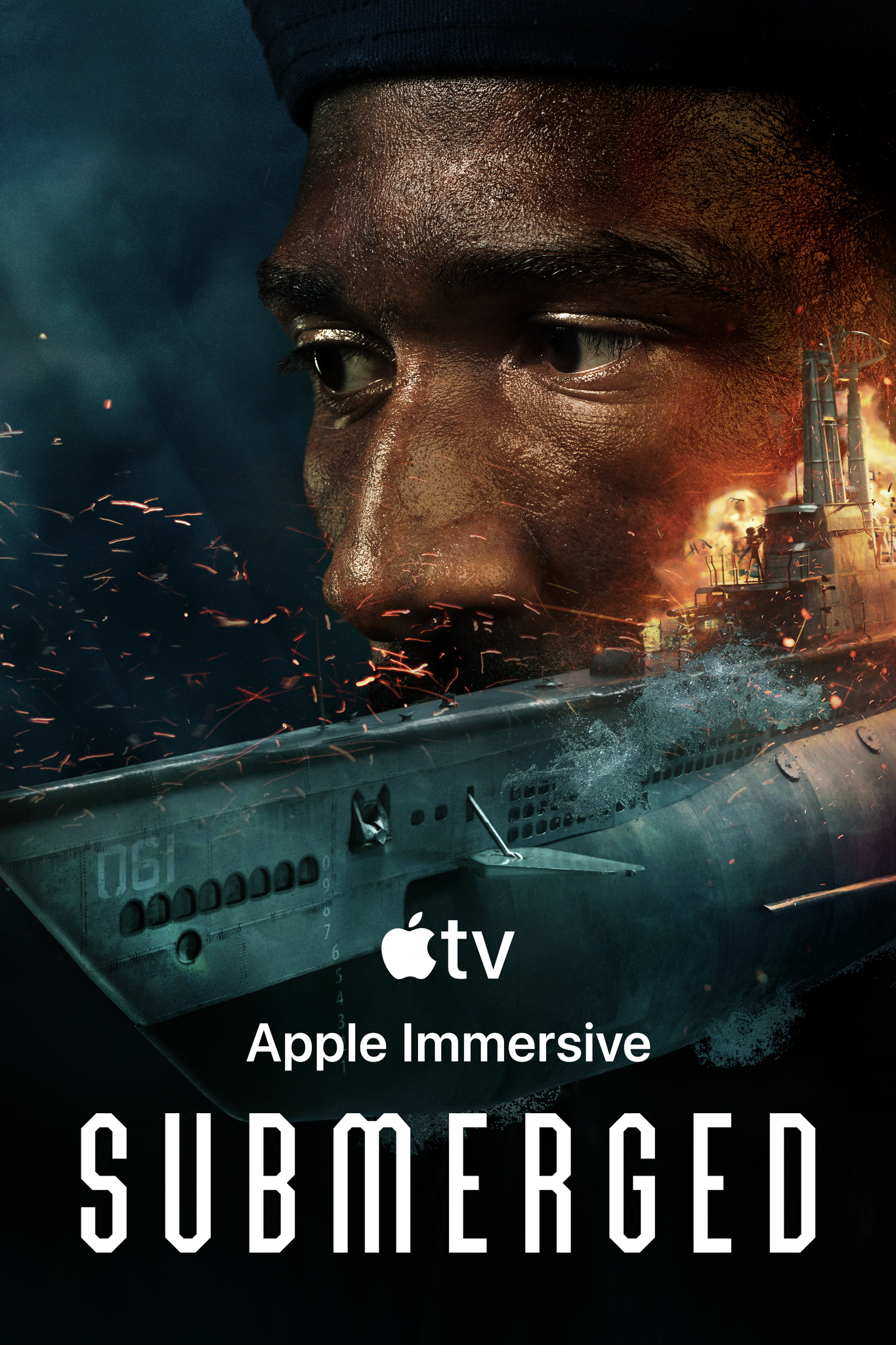 Poster art for Apple TV short film Submerged