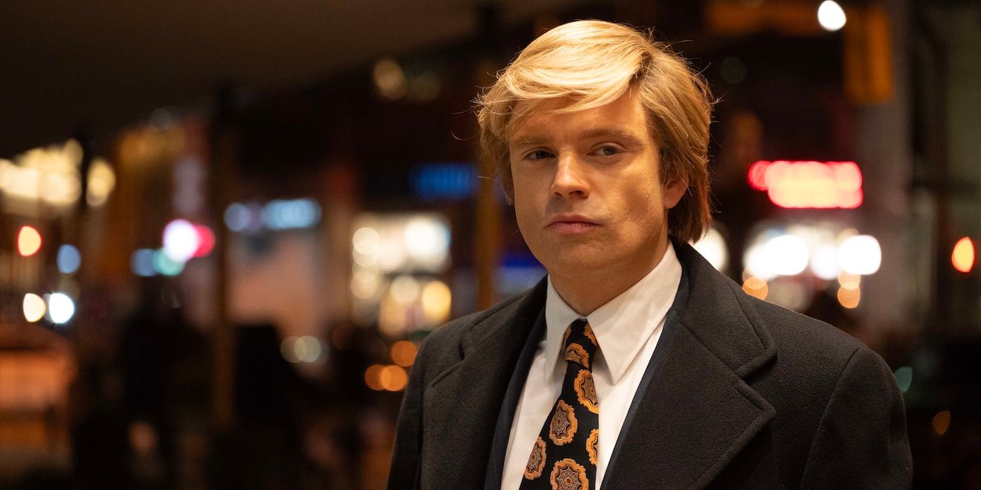 Sebastian Stan as Donald Trump in The Apprentice