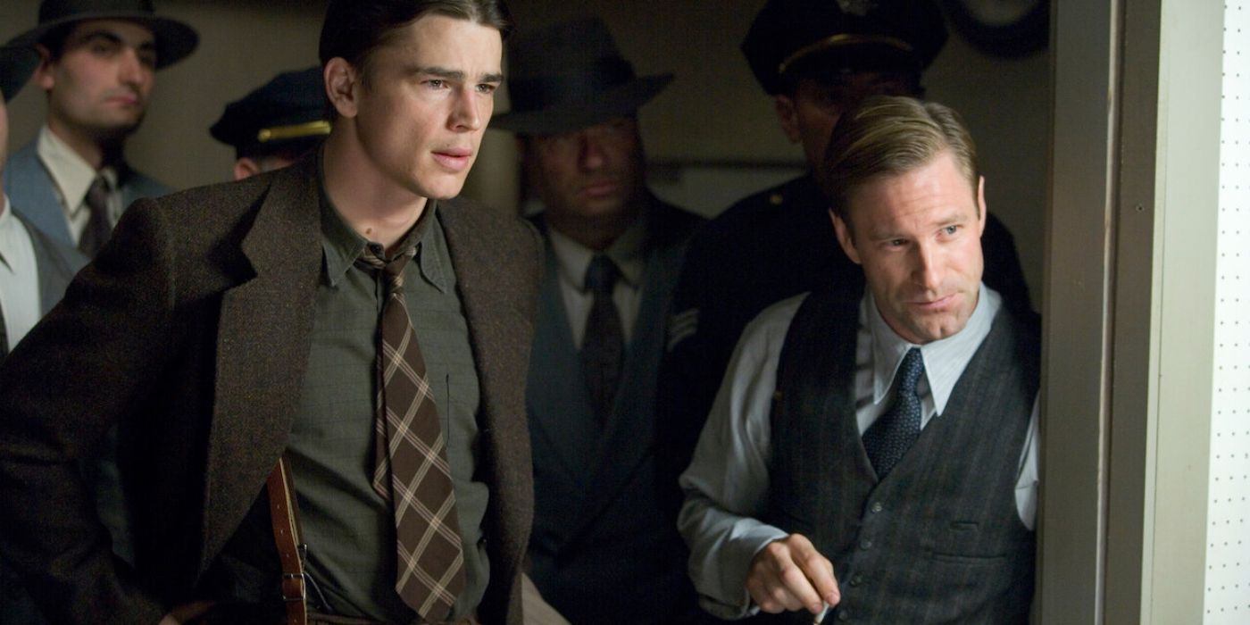 Josh Hartnett and Aaron Eckhart as detectives in &lsquo;The Black Dahlia&rsquo;