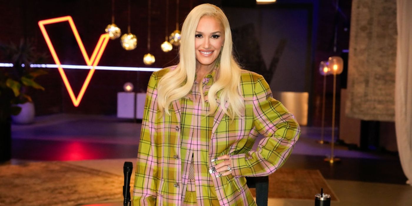 Gwen Stefani during her coaching session on 'The Voice' Season 26.