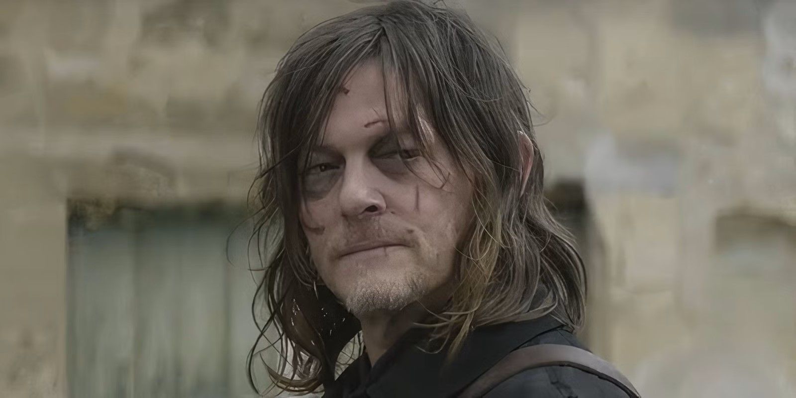 A beaten up Daryl (Norman Reedus) in 'The Walking Dead: Daryl Dixon'