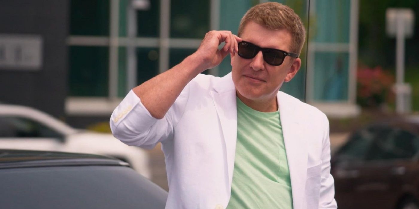 'Chrisley Knows Best' star Todd Chrisley wearing shades