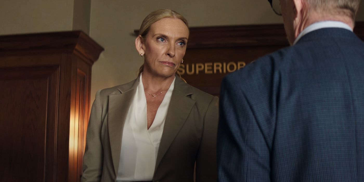 Toni Collette in Juror No. 2.
