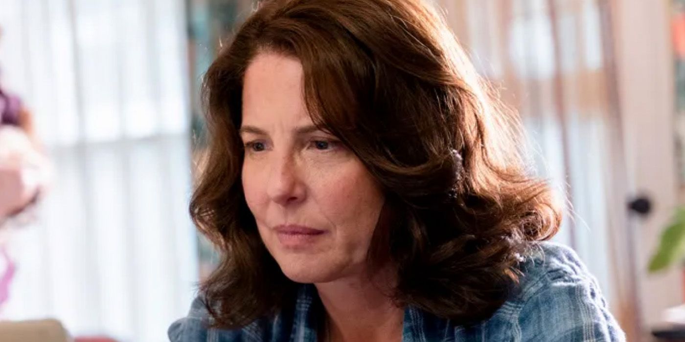 A closeup shot of Robin Weigert as Teddi Bruin on 'Tracker.'