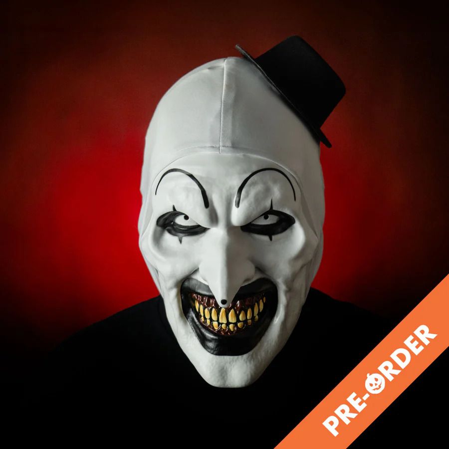 TrickorTreatStudios テリファー2 オフィシャルマスク Terrifier 2 - Art the Clown Deluxe Injection Mask – Trick Or