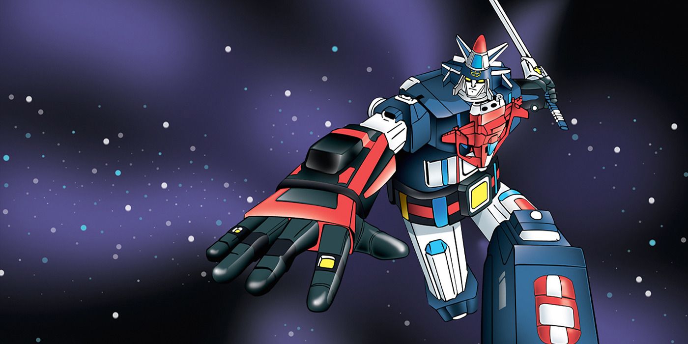 Voltron in a poster for 'Voltron Defender of the Universe'