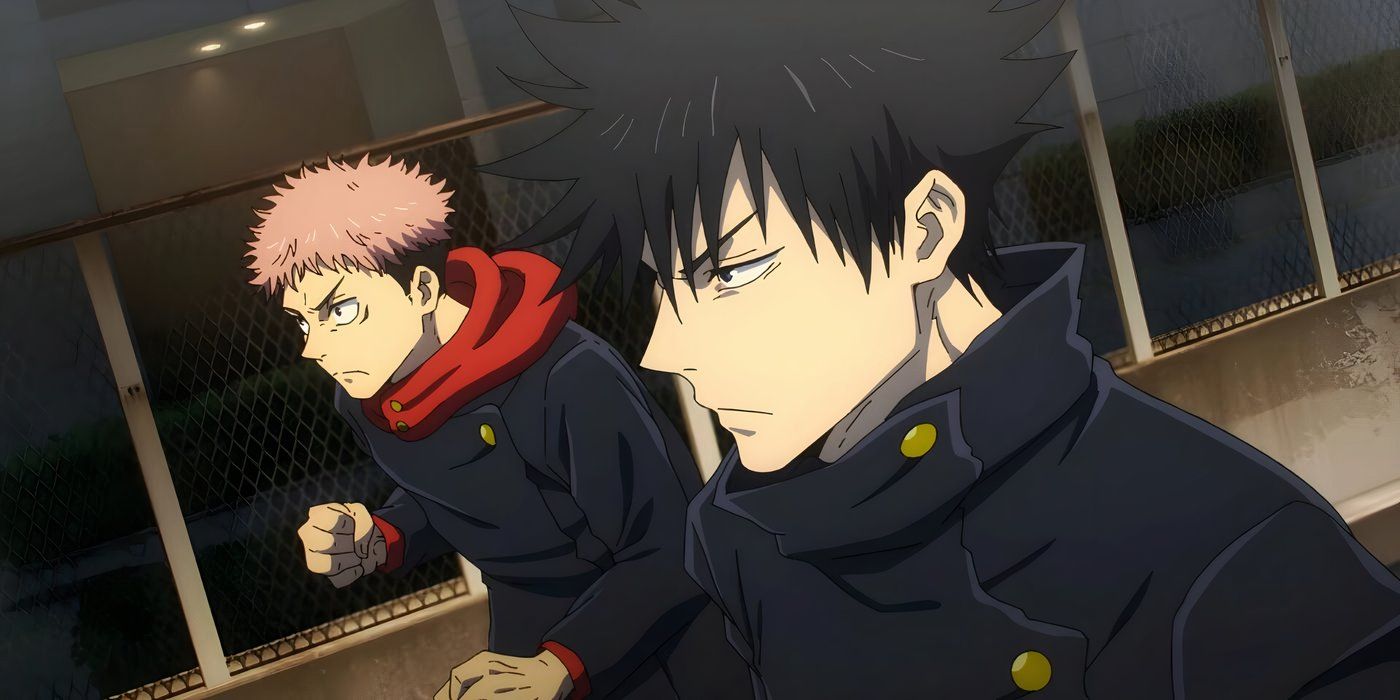 Yuji Itadori and Megumi Fushiguro in 'Jujutsu Kaisen'