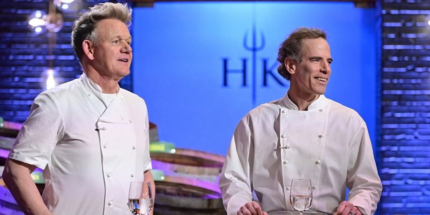 Gordon Ramsay and Dan Barber on 'Hell's Kitchen' season 23