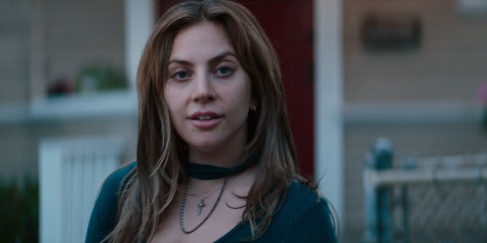 Ally Maine, played by Lady Gaga, looks happy in &lsquo;A Star Is Born&rsquo;.