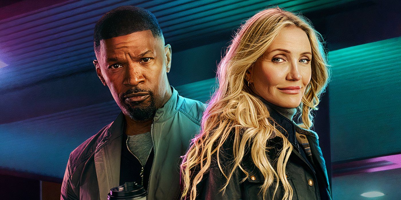 Jamie Foxx and Cameron Diaz on the poster for Back in Action