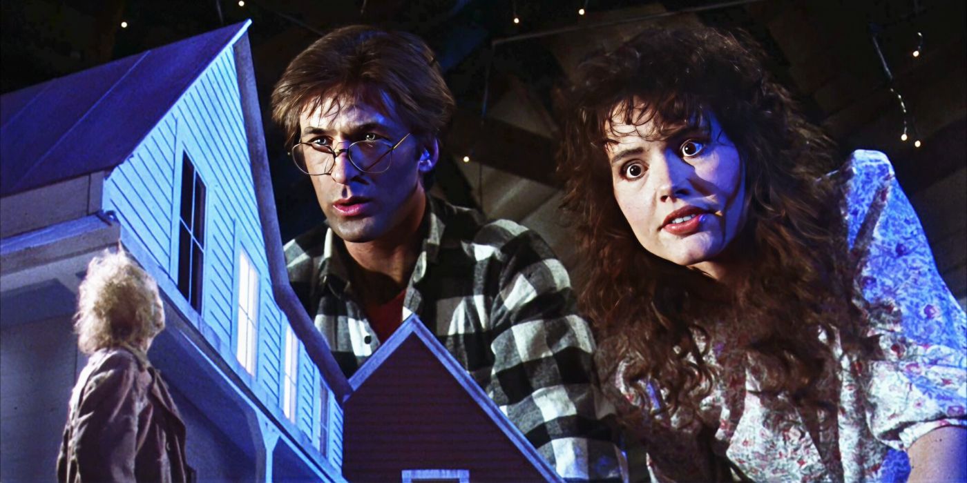 The Maitlands (Alec Baldwin and Geena Davis) in Beetlejuice