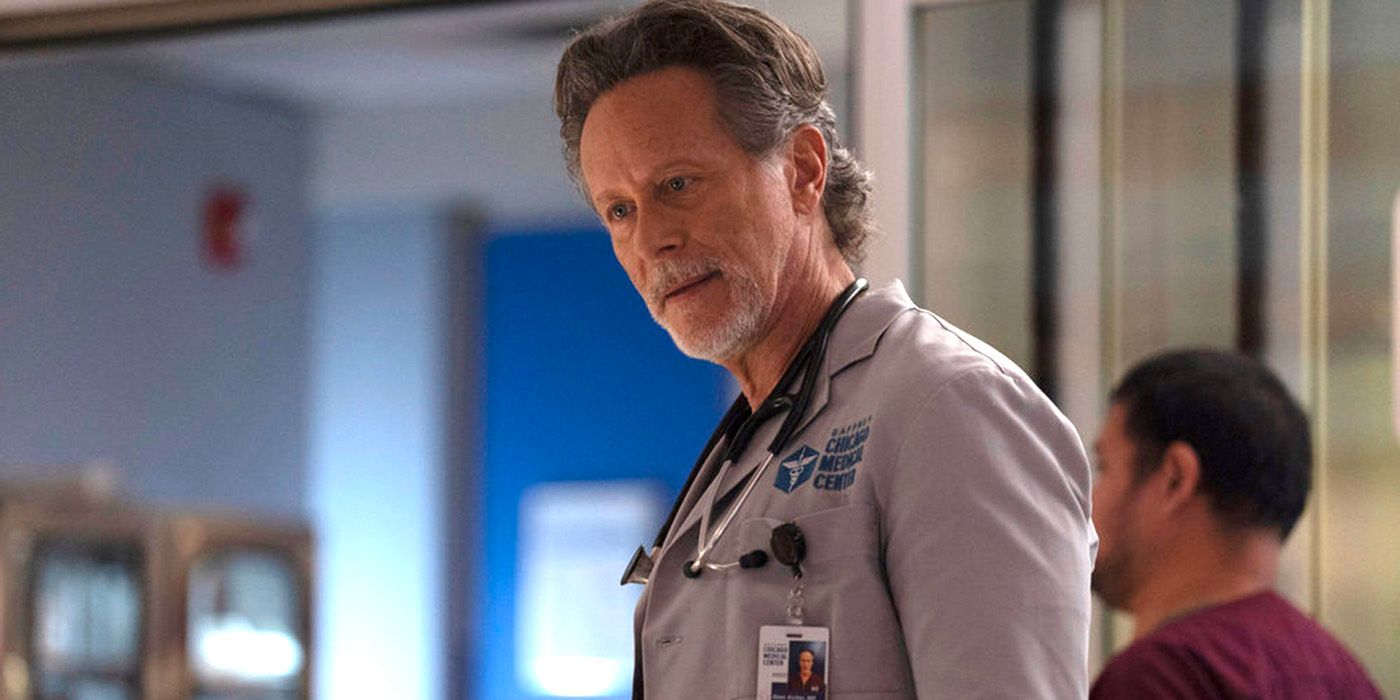 Steven Weber as Dean Archer in Chicago Med Season 10 Episode 7