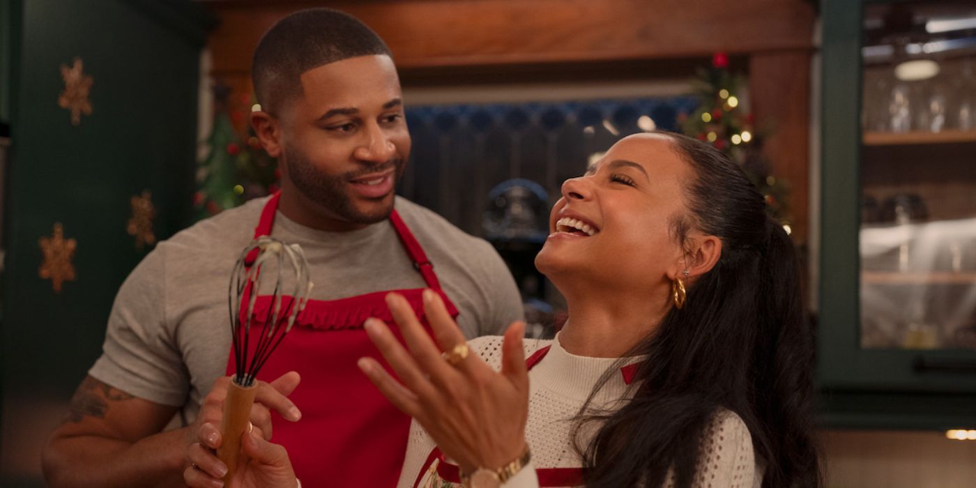 Christina Milian se ríe mientras cocina con DeVere Ellis en 