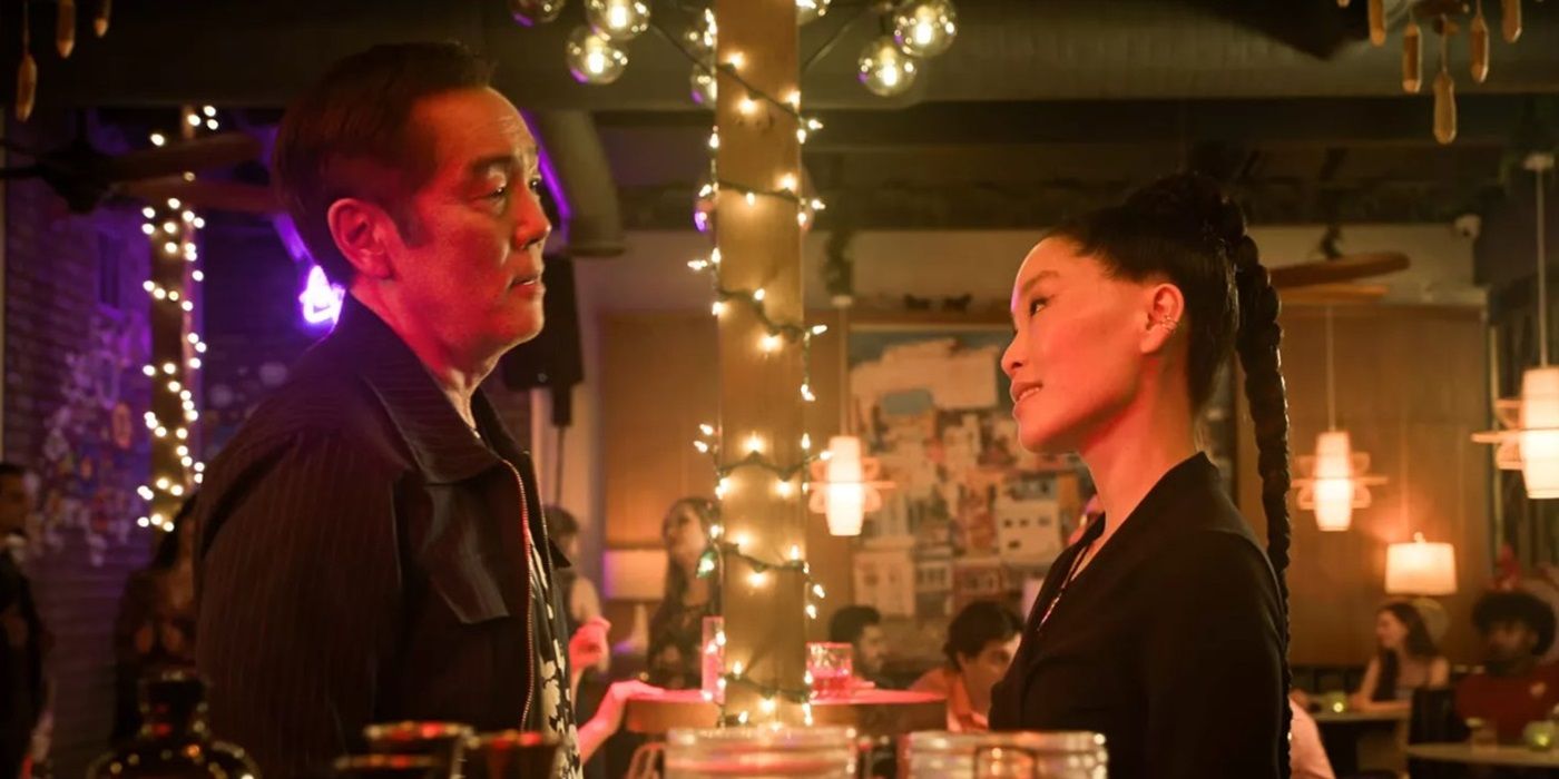 Yuji Okumoto and Alicia Hannah-Kim in 'Cobra Kai' season 6 part 2