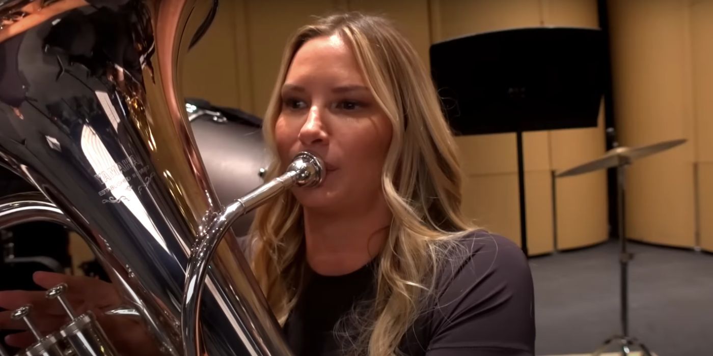 Molly O&rsquo;Connell plays the euphonium in the Season 10 trailer of Southern Charm.