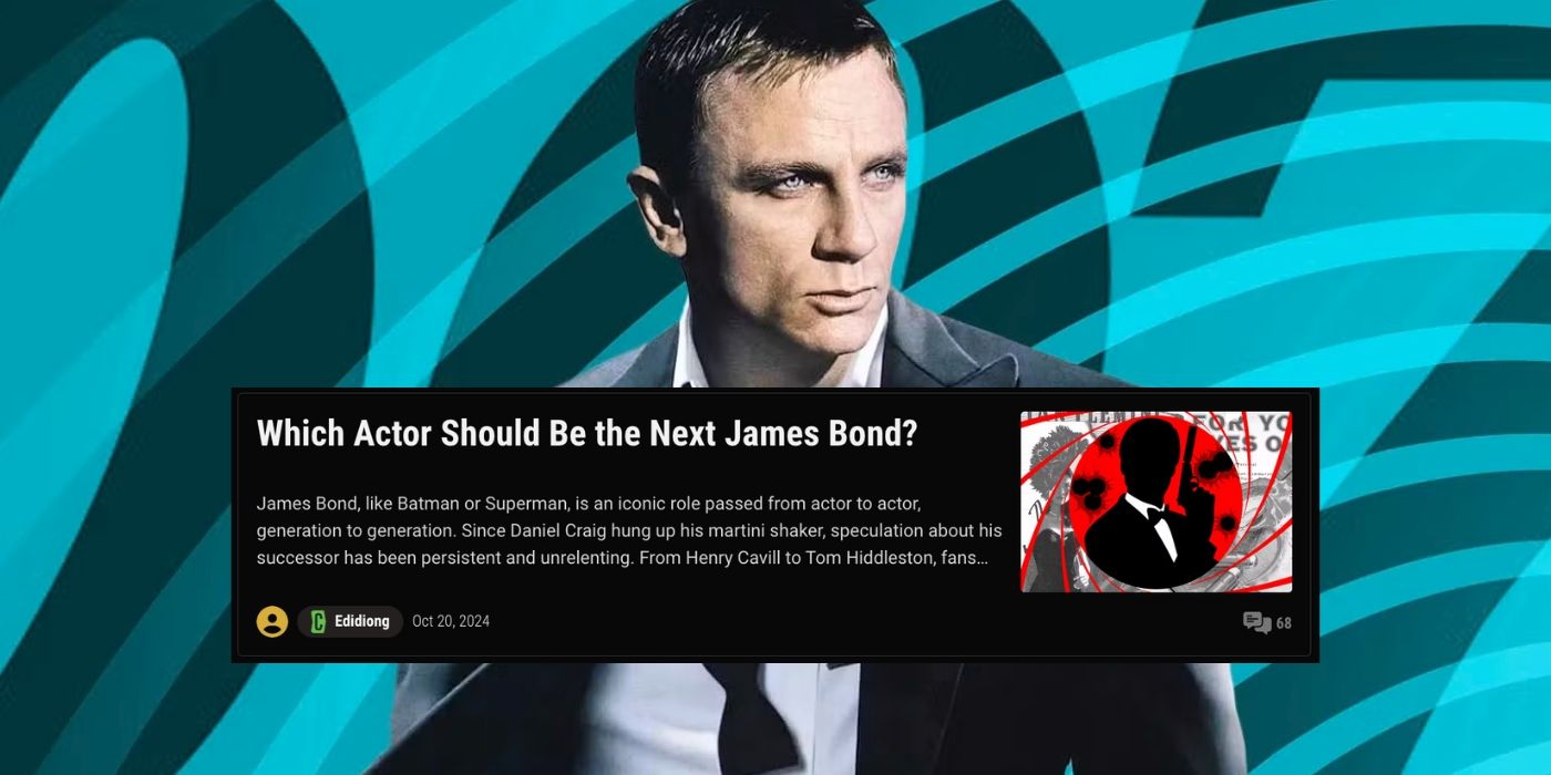 Custom image for a James Bond thread 