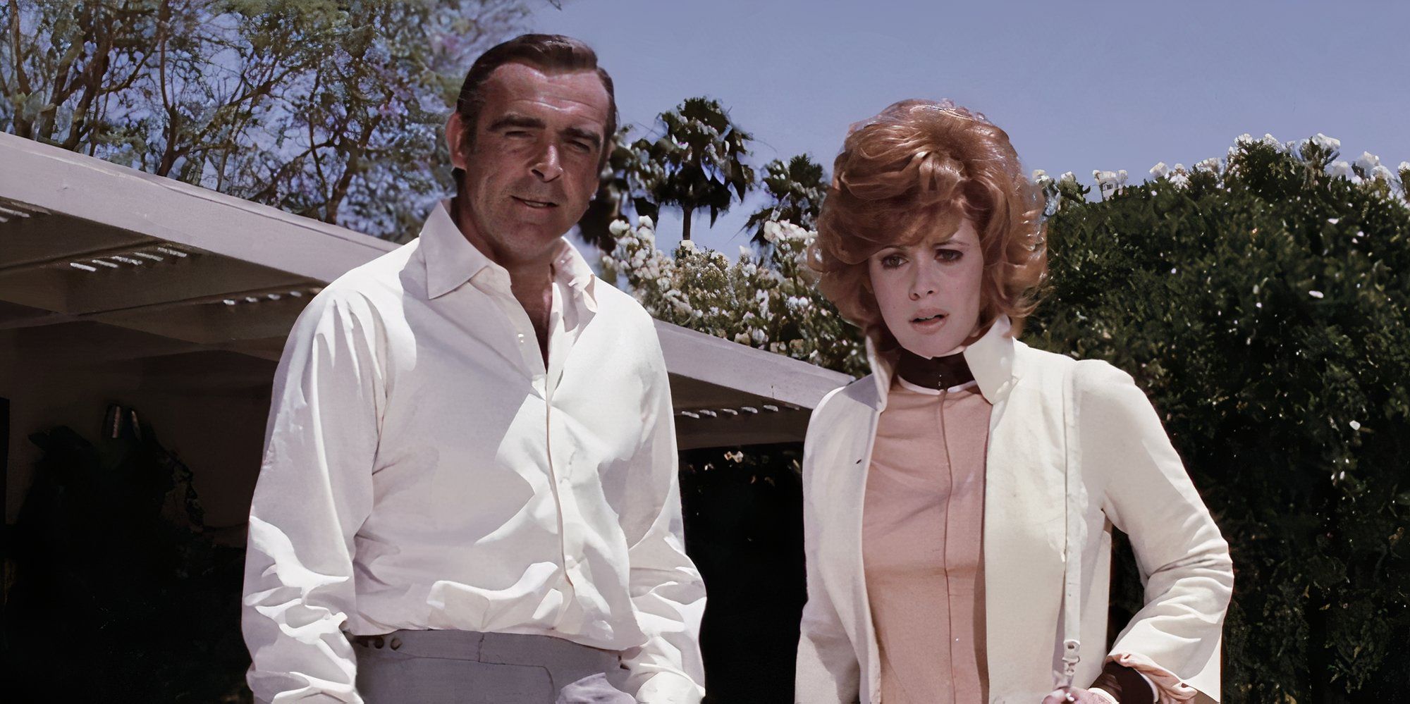 Sean Connery and Jill St. John in Diamonds are Forever