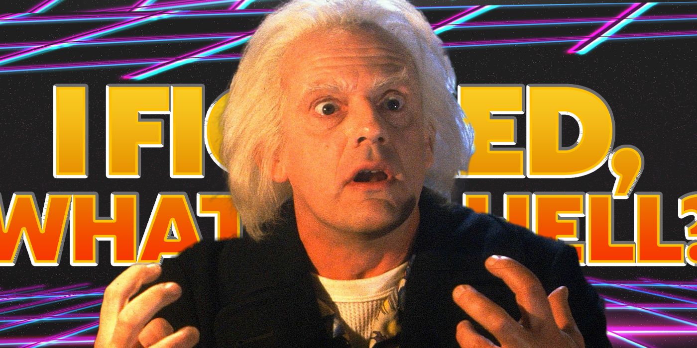 Doc Brown from Back to the Future