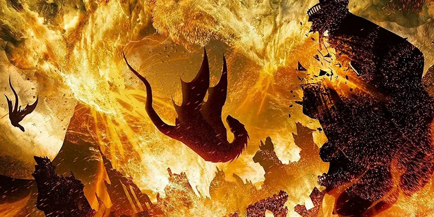 Official artwork of the doom of Valyria from Game of Thrones Season 7 Box Set