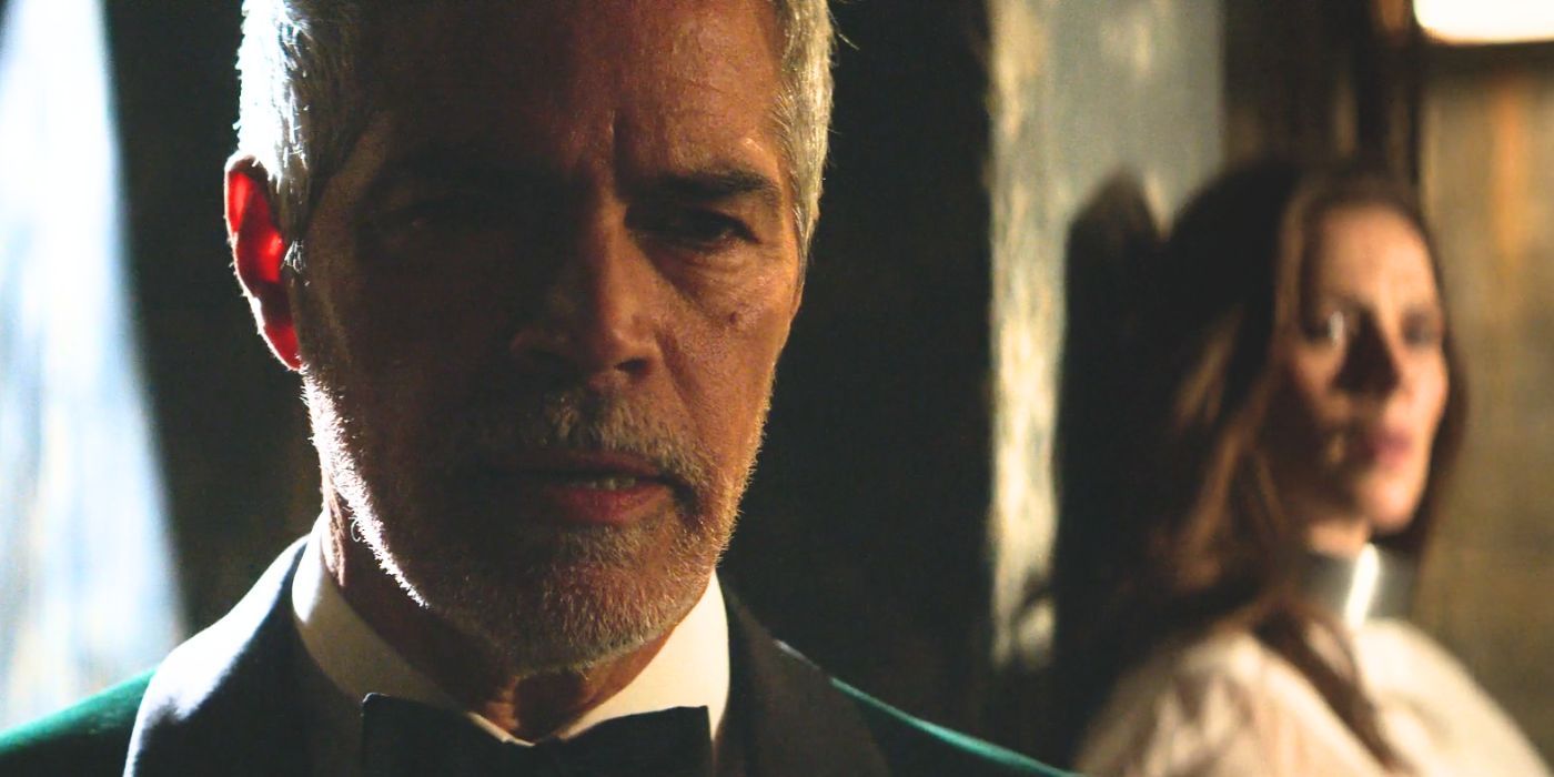 Esai Morales como Gabriel em Missão: Impossível - o acerto de contas final.