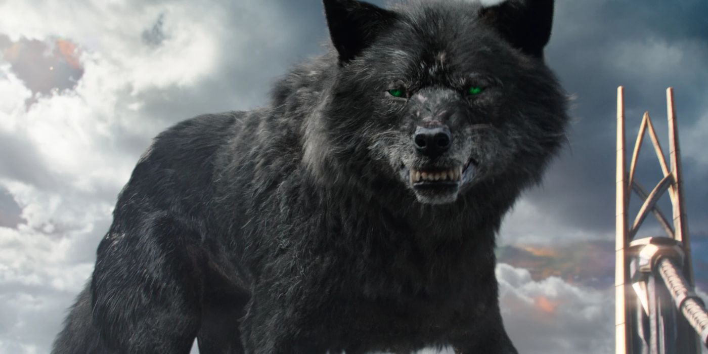 Fenris Wolf ruge en “Thor: Ragnarok”