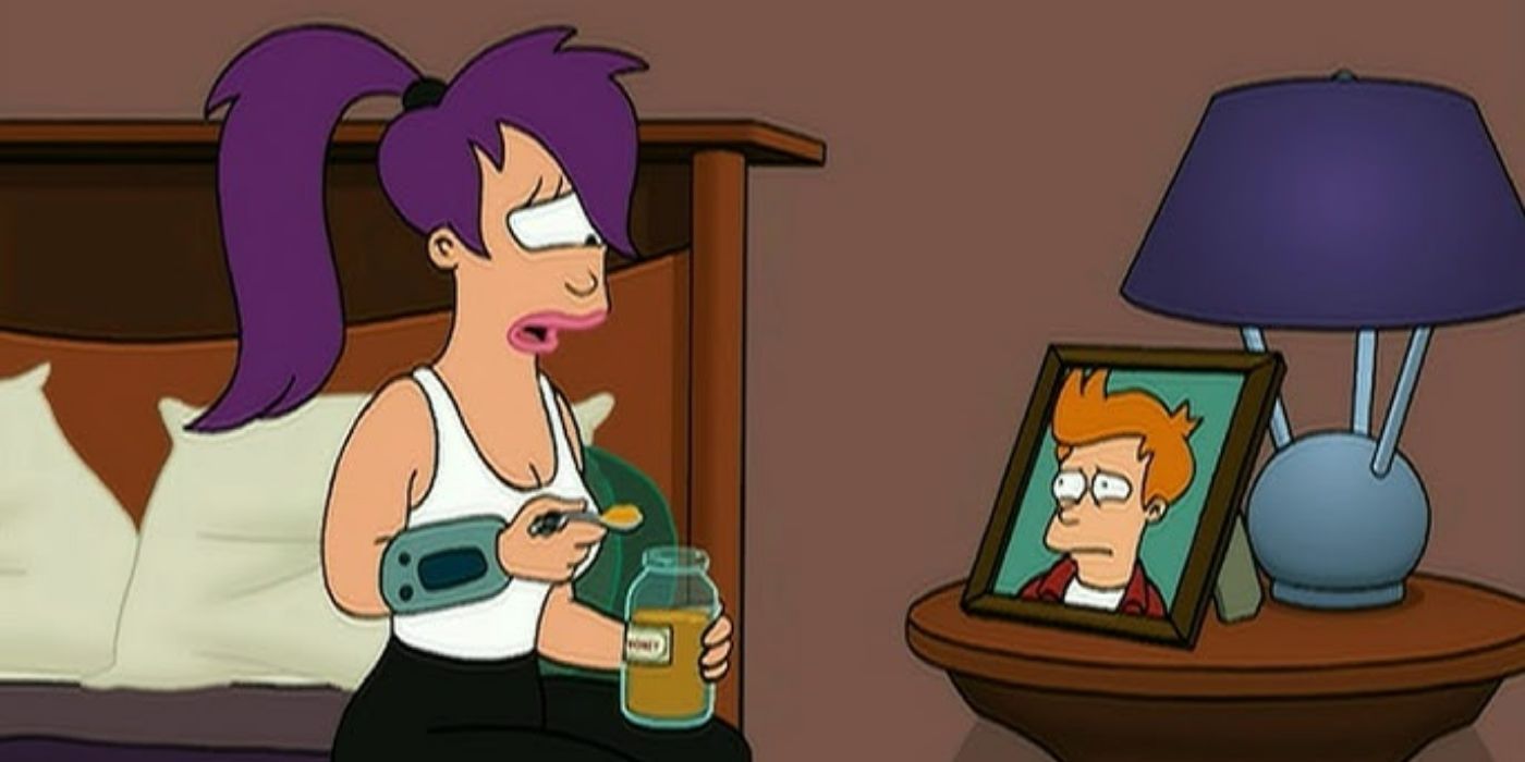 Leela mourns Fry in 'Futurama'