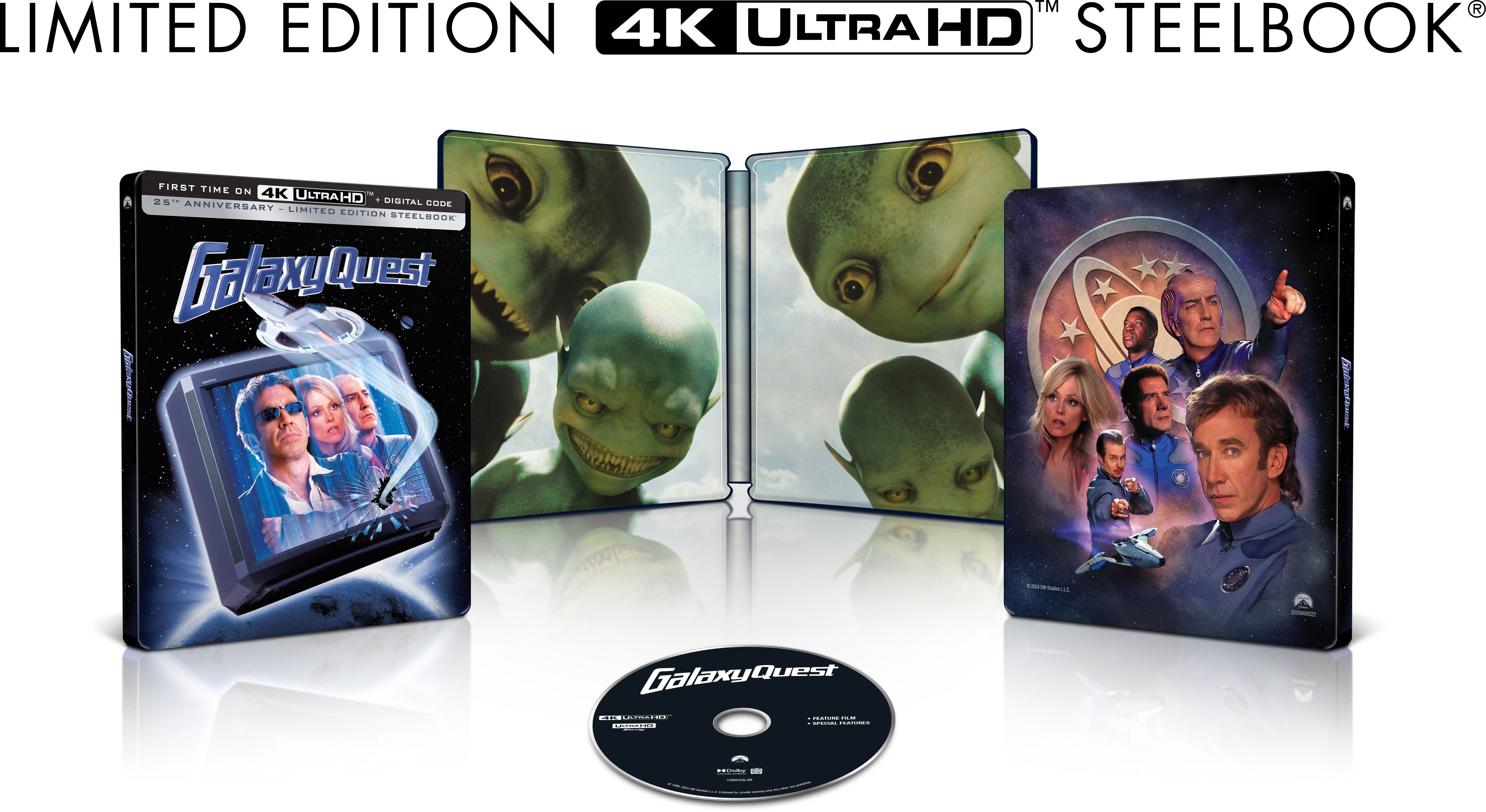 Galaxy Quest SteelBook 4K UHD 3D image
