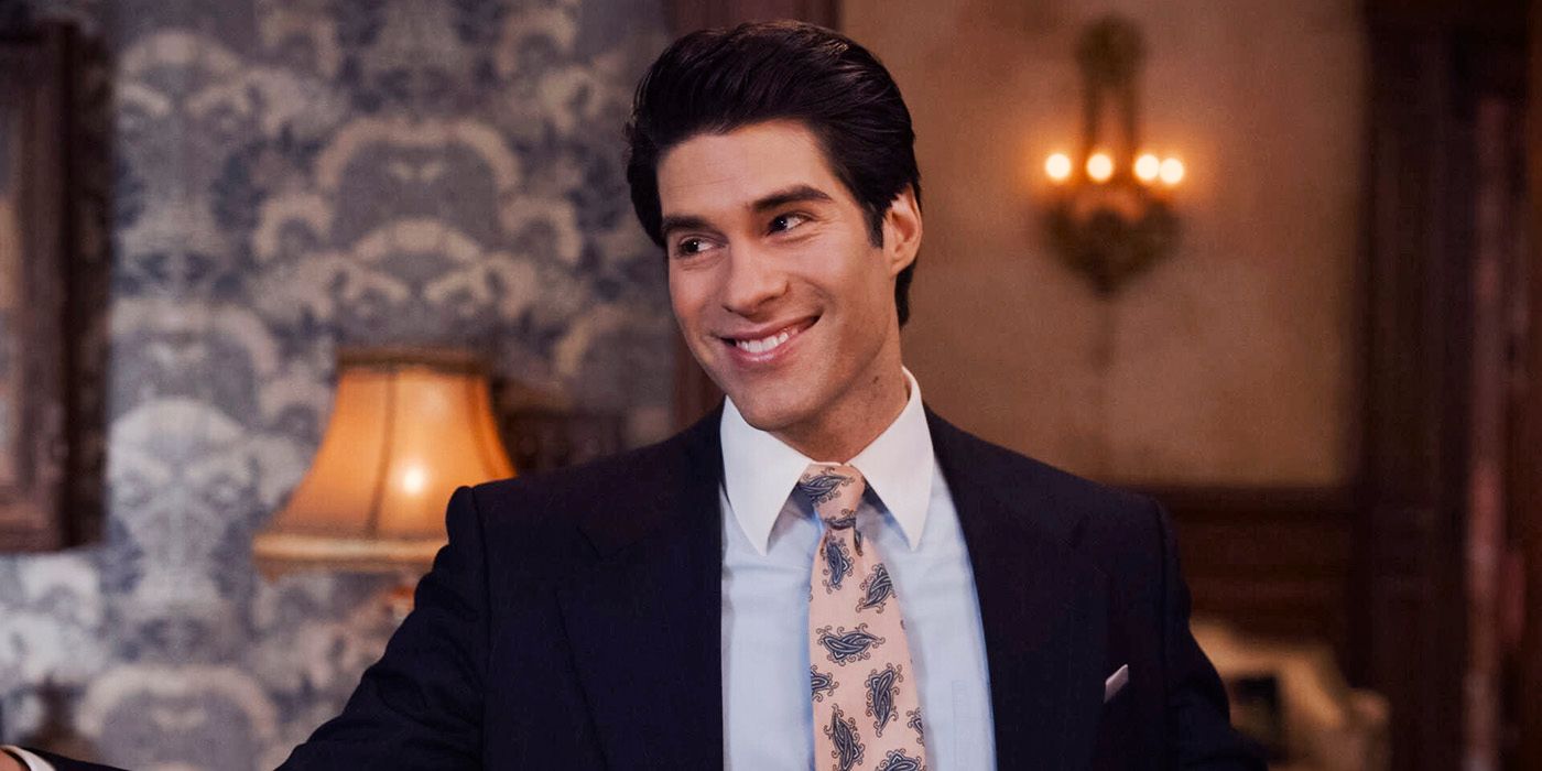 Asher Grodman as Trevor Lefkowitz in Ghosts Season 3 Episode 5