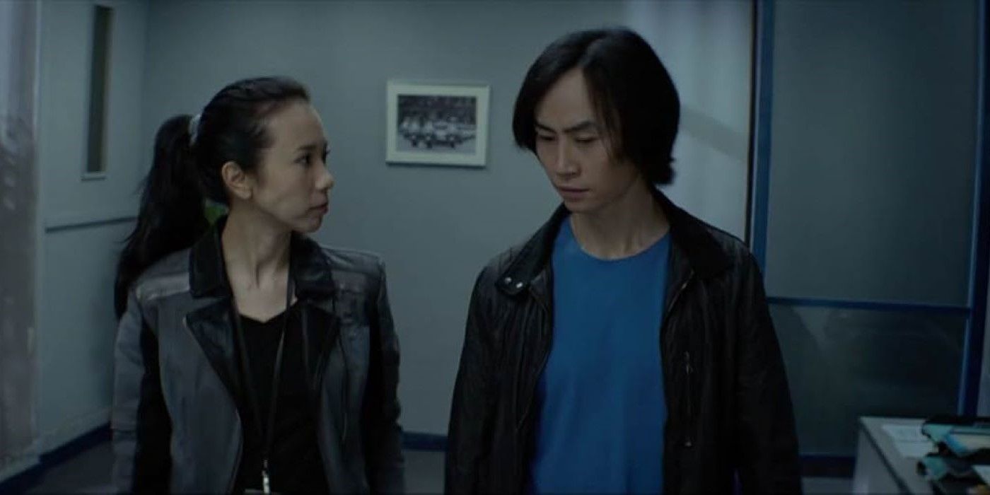 Hu Chen (Chen Li-Hu) and Karen Mok (Sun Jingshi) in Man of Tai Chi