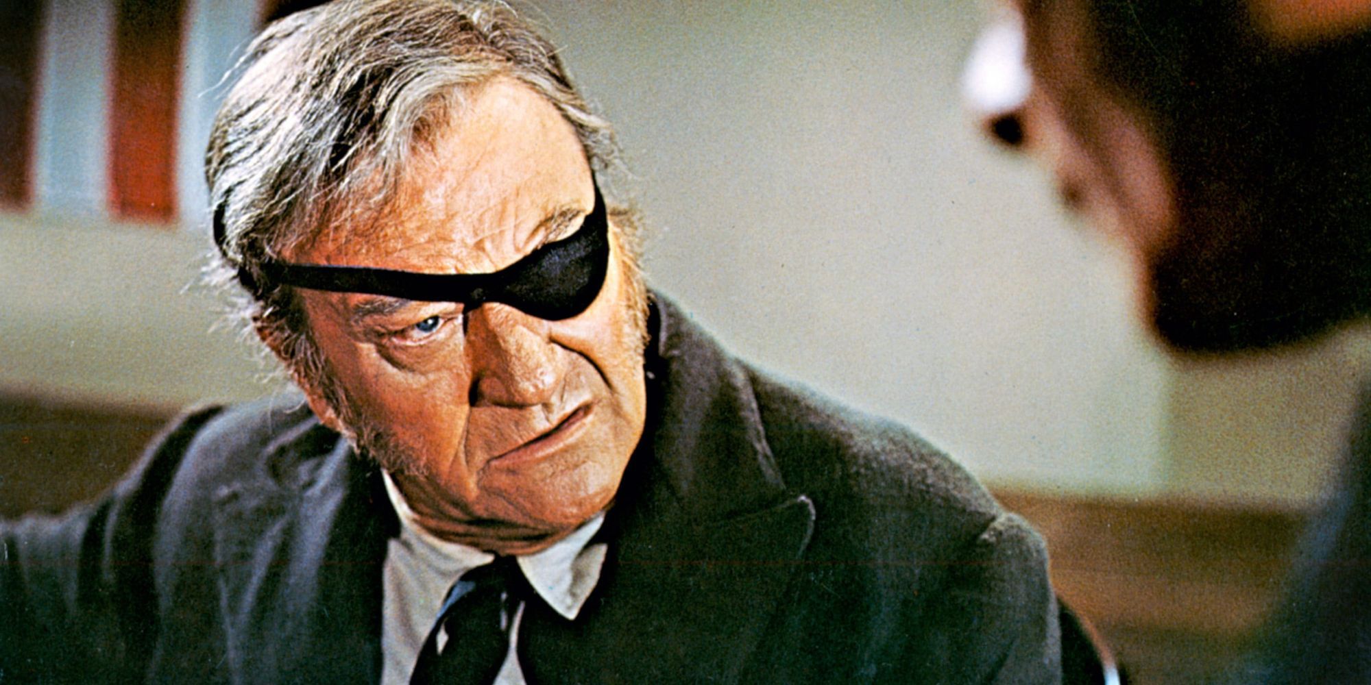 John Wayne as Marshal Rooster Cogburn in True Grit (1969)