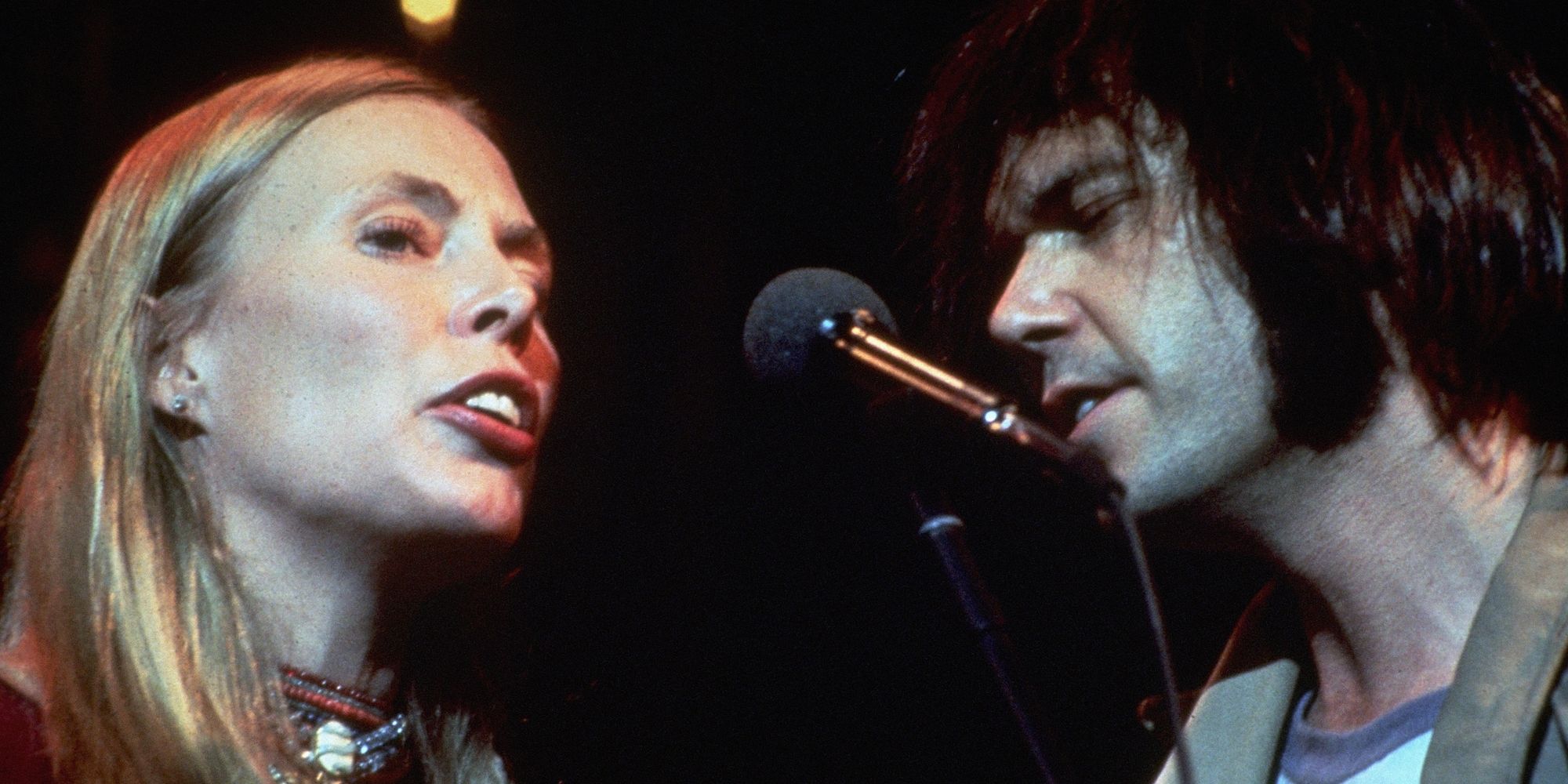 Joni Mitchell and Neil Young in &lsquo;The Last Waltz&rsquo;