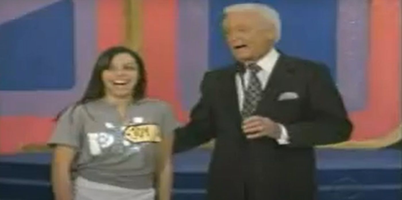 Contestant Joy and Bob Barker on 'The Price Is Right'