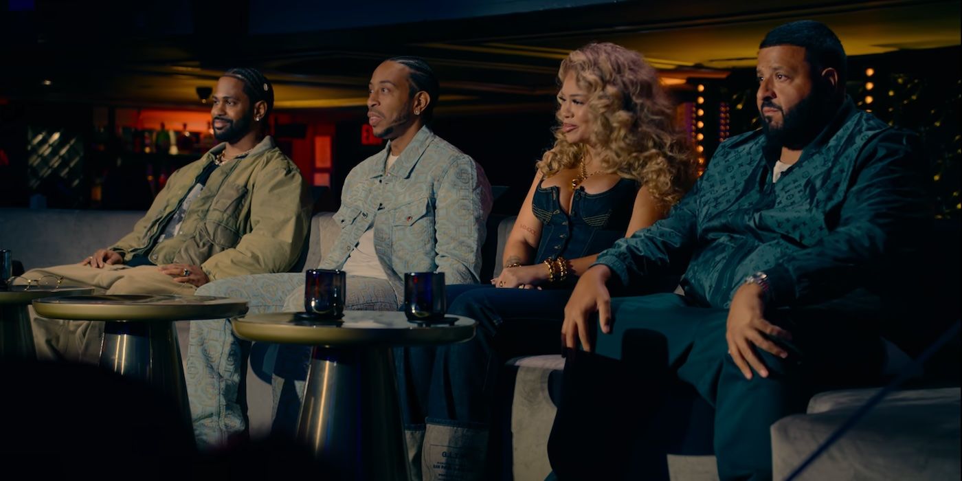 The judges panel on &lsquo;Rhythm + Flow&rsquo; Season 2