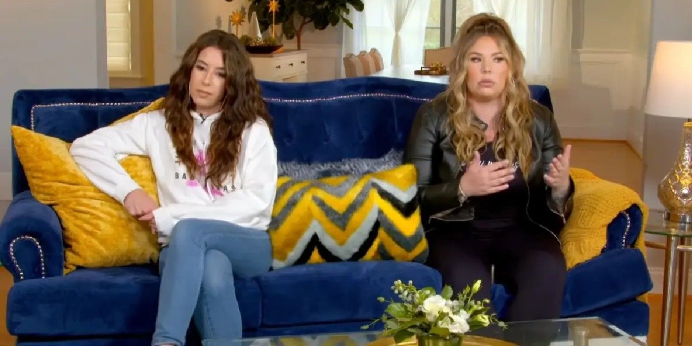 Kailyn Lowry and Vee Torres on Teen Mom