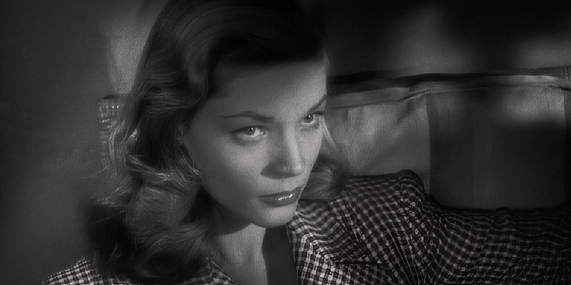 Lauren Bacall as Slim in To Have and Have Not close-up.