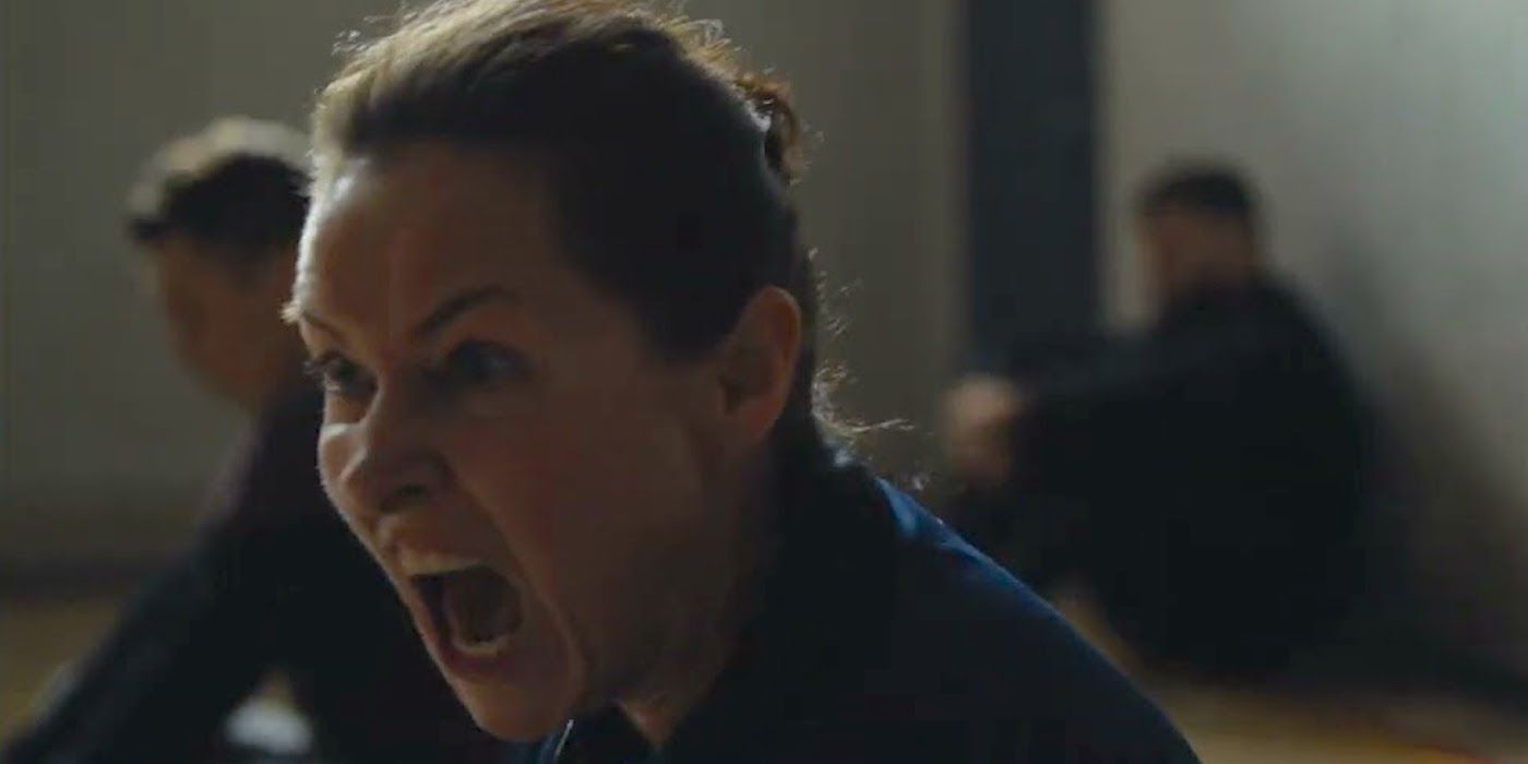 Sidse Babett Knudsen as Eva Hansen in Sons 2024
