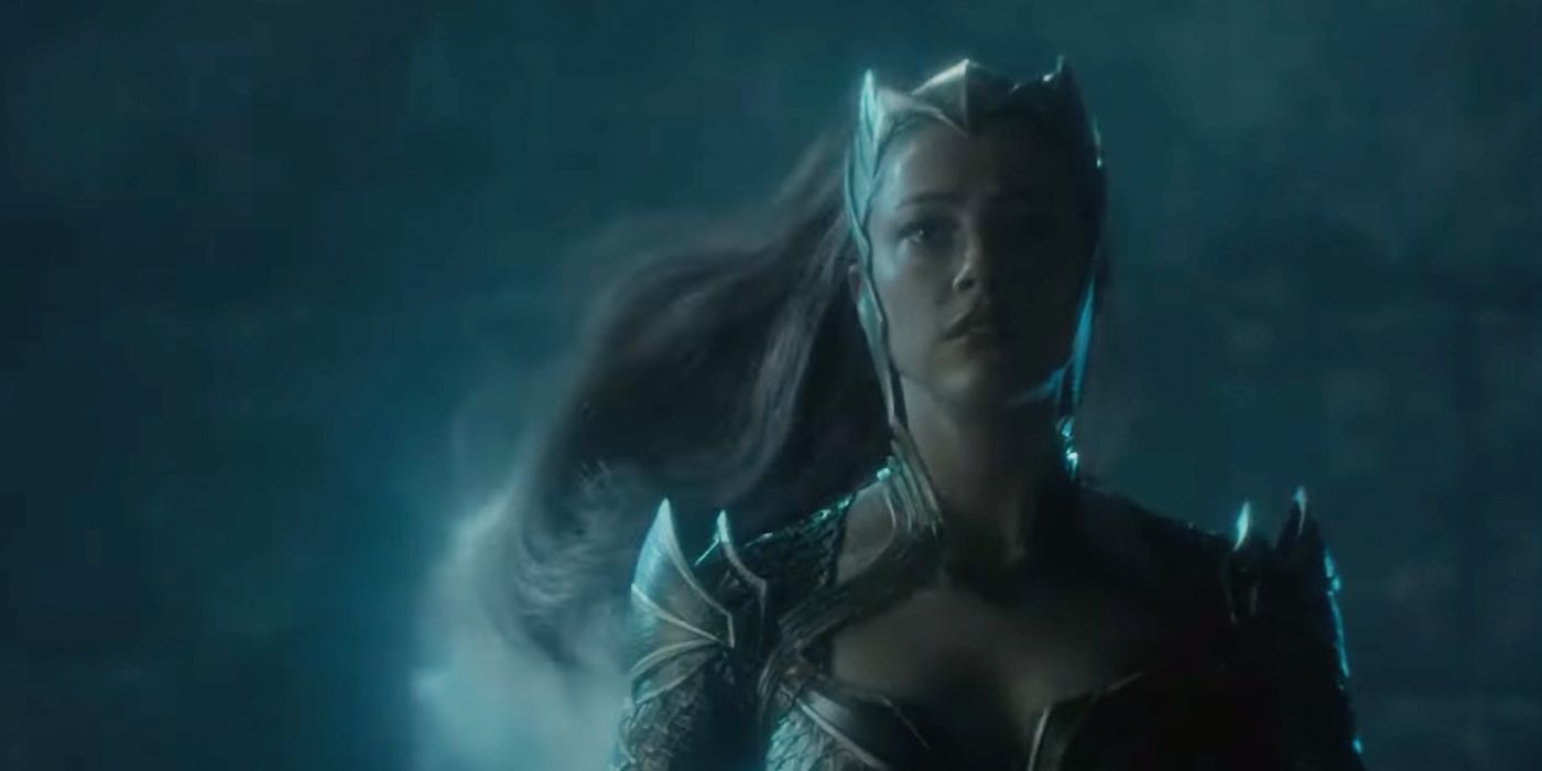 Mera underwater in Atlantis in Zack Snyder's Justice League