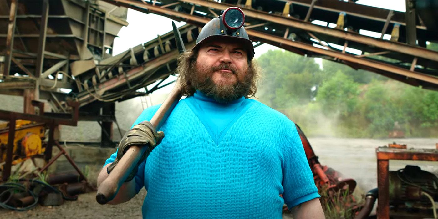 Jack Black in A Minecraft Movie