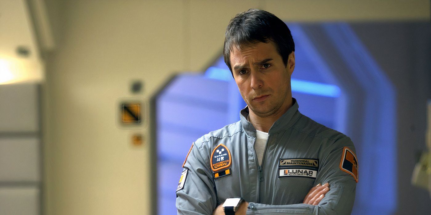 Sam Rockwell is Sam Bell, the protagonist of 'Moon' (2009).