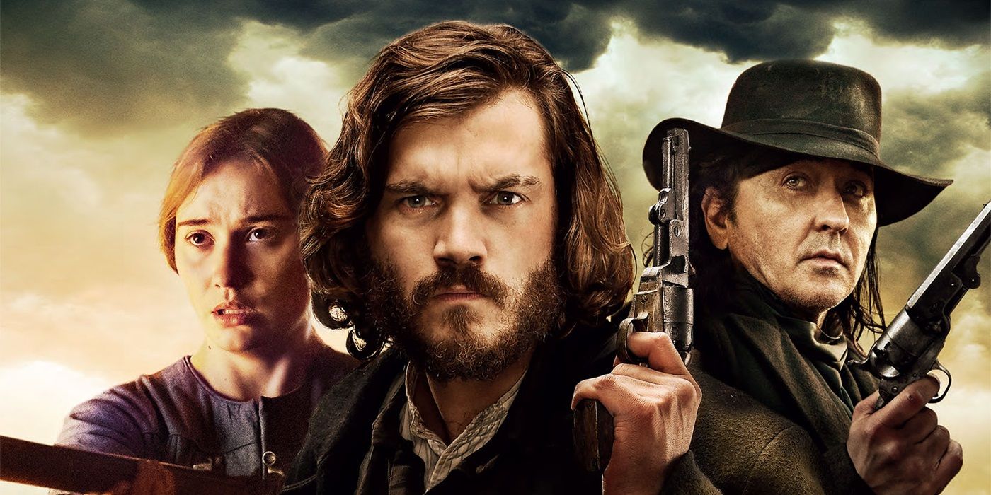 Cropped poster featuring Déborah Fran?ois, Emile Hirsch, and John Cusack in Never Grow Old