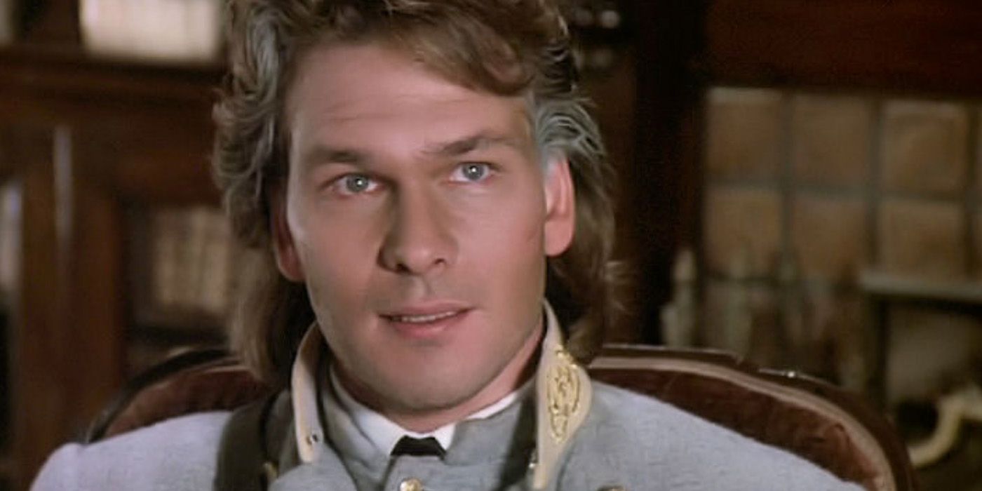 Patrick Swayze as an aged Orry Main on the &lsquo;North and South&rsquo; miniseries.