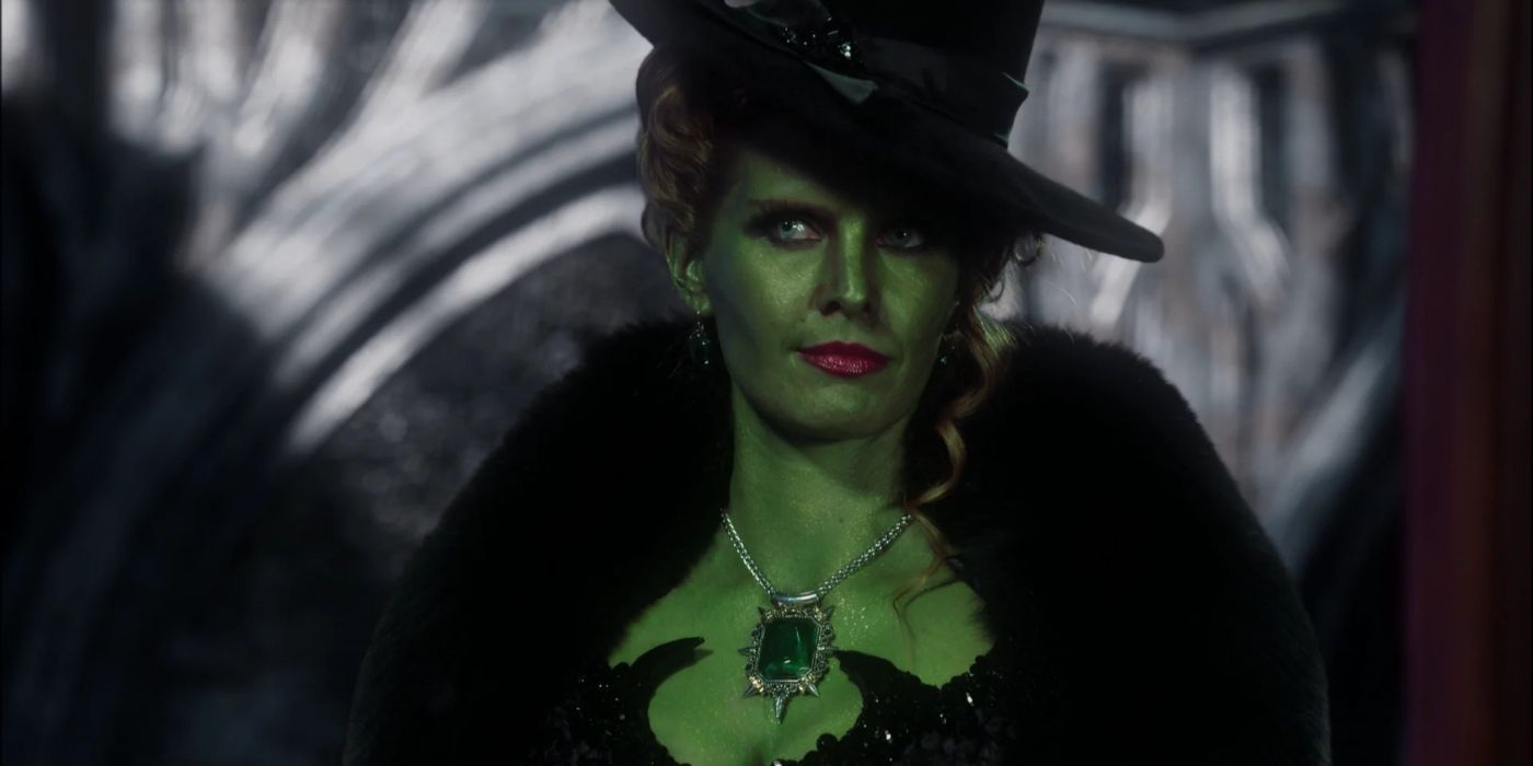 Rebecca Mader as Zelena, the Wicked Witch of the West, in the ABC series 'Once Upon a Time'